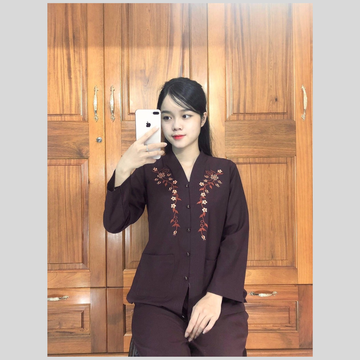 Đồ Lam Đi Chùa Mẫu Bài Lai Hàng Loại 1 Vải Đẹp Mịn Dày Dặn, Ko Nhăn, Bộ đi chùa Mặc Thoải Mái, Kín Đáo, Dễ Chịu