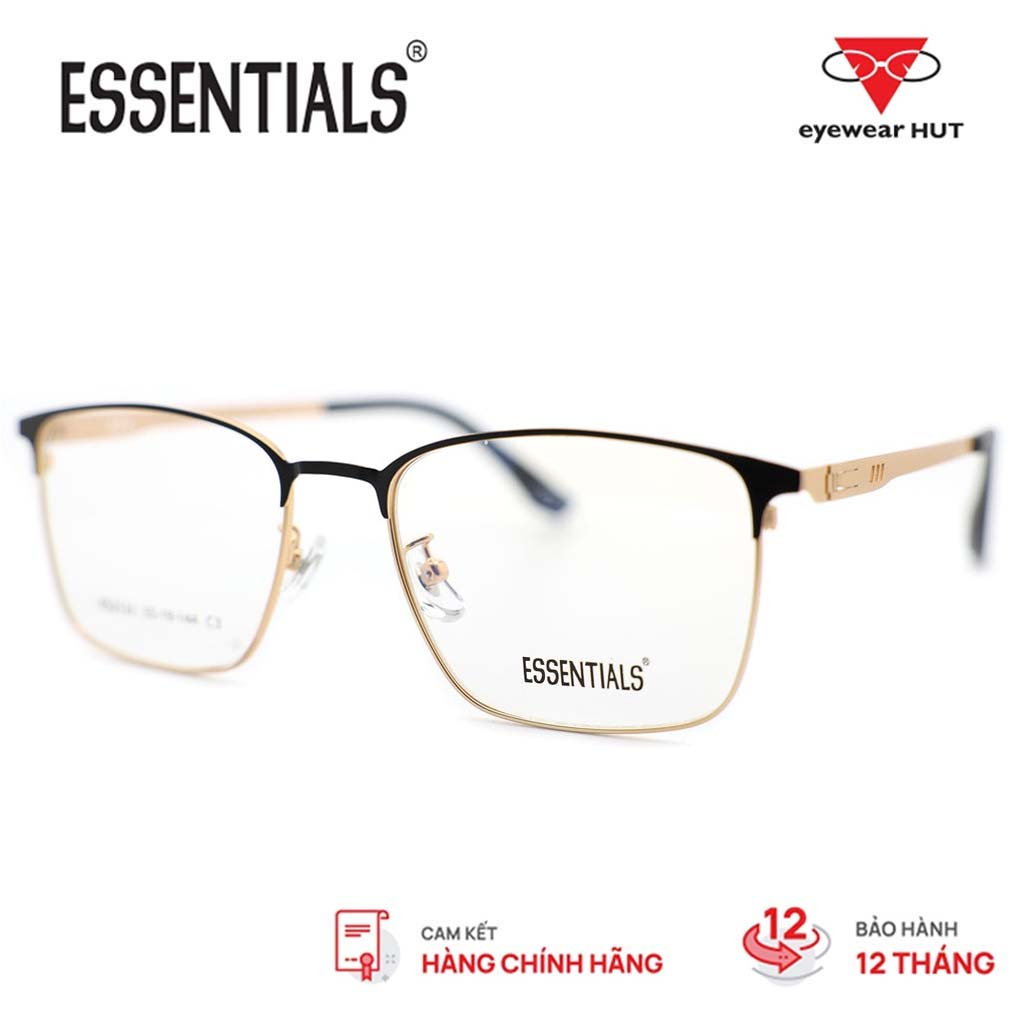 Kính Gọng Nam chính hãng Essentials (F) ES2121_55 phong cách Thiết kế kiểu dáng Browline/Clubmasters