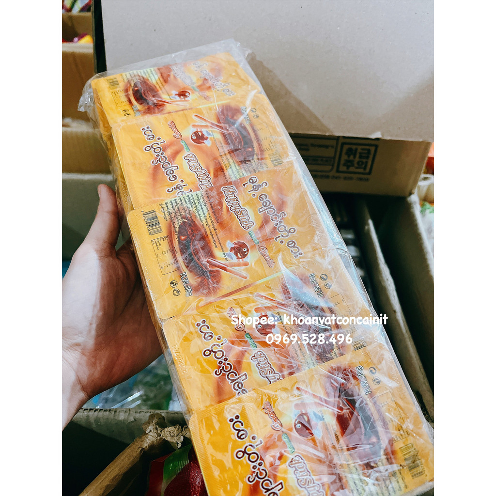 Bánh quy que chấm socola thơm ngon 30 vỉ