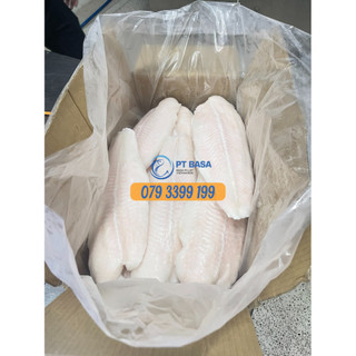 Cá basa trắng phi lê nguyên thùng 10kg đông lạnh