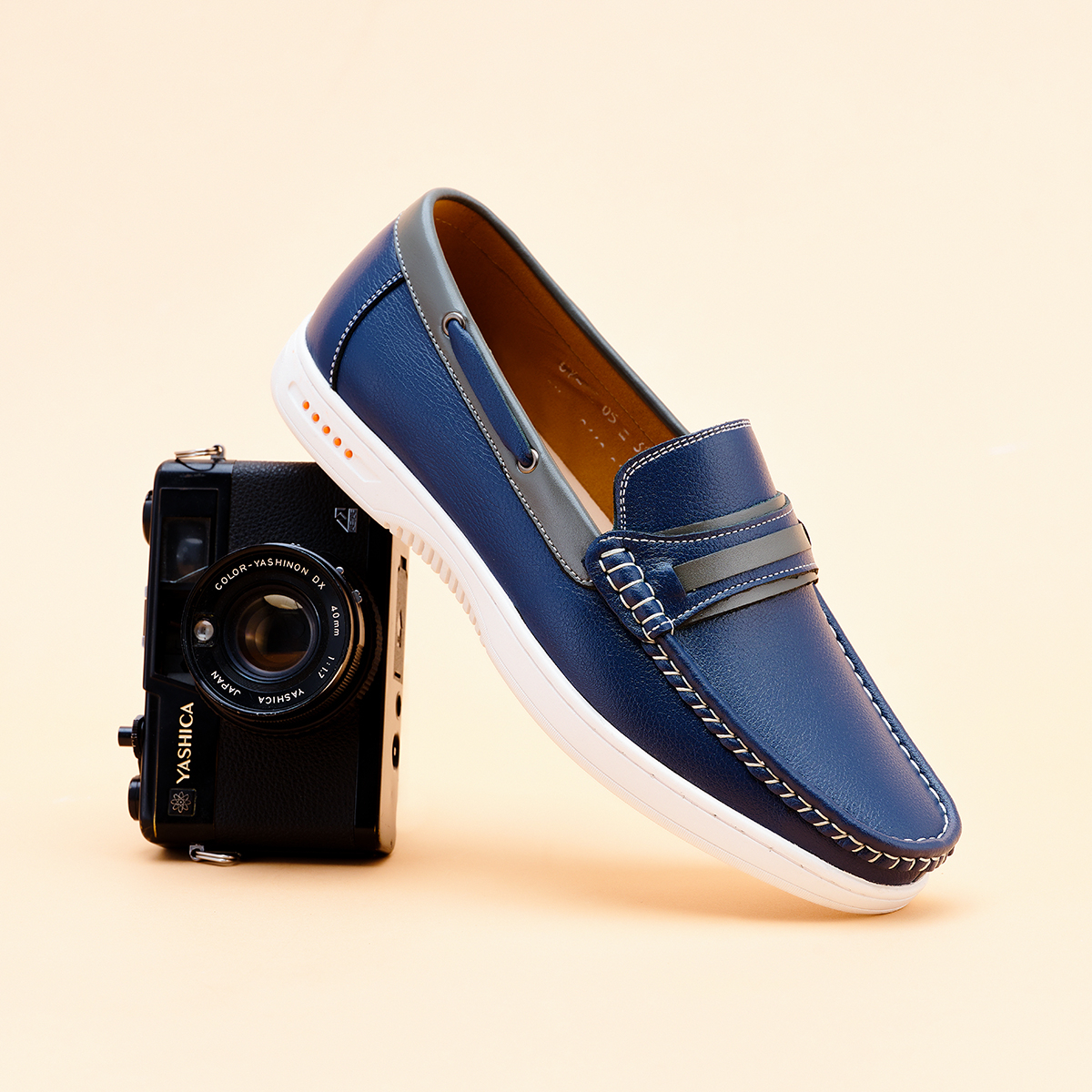 Giày da nam LEXSHOES giày da bò LS05 cao cấp bảo hành 2 năm