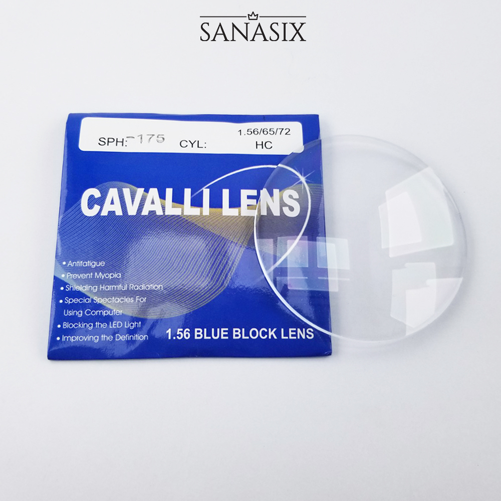 Tròng kính cận có độ sẵn mắt 0 - 6 độ SA7K chống xước, tia UV, ánh sáng xanh.
