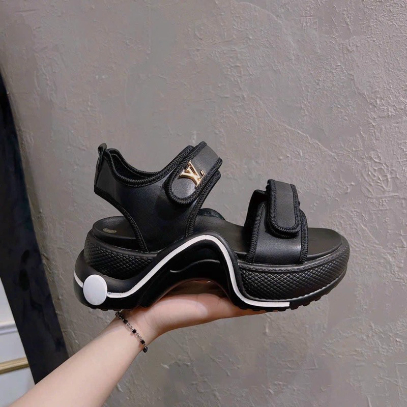 Sandal LV hồng -xanh hàng vnxk- Kèm video thật- Hàng không hộp