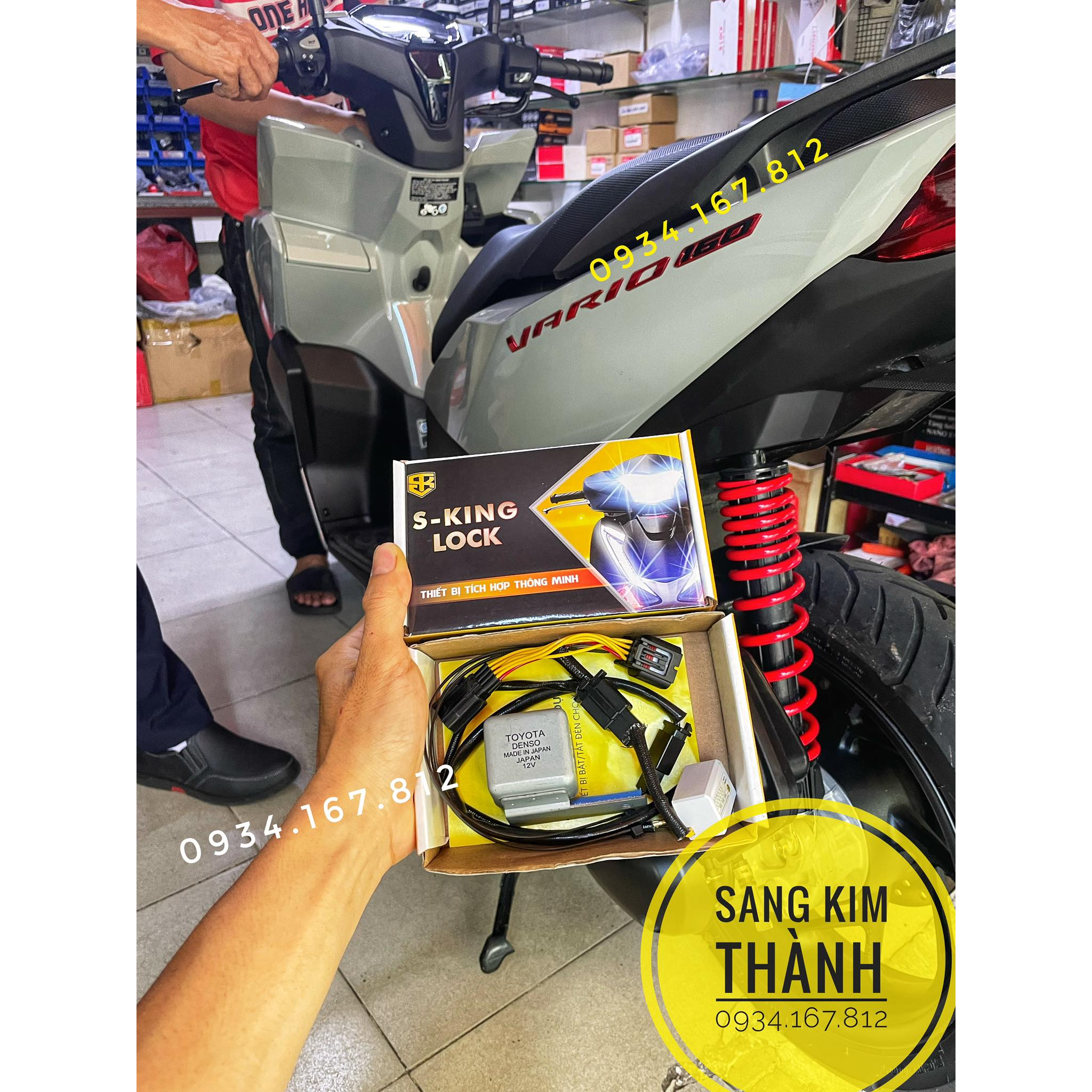 Bộ Mạch và Xinhan Ting Tong Xe Honda Vario 160i 2022 2023 2024 2025