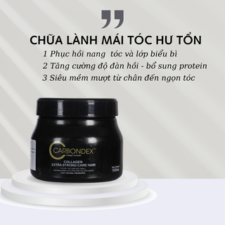 KEM HẤP Ủ TÓC COLLAGEN men sống Carbondex