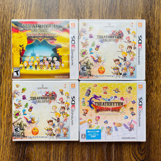 Game Nintendo 3DS âm nhạc Theatrhythm Final Fantasy Dragon Quest