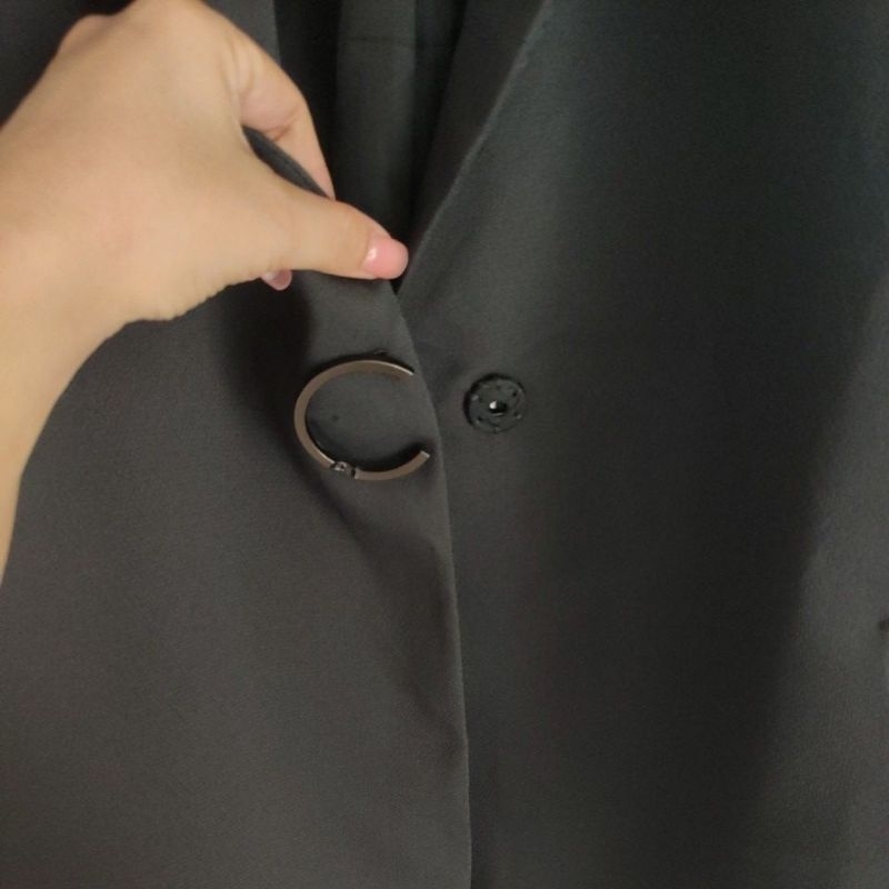 Áo blazer form rộng Azzaro