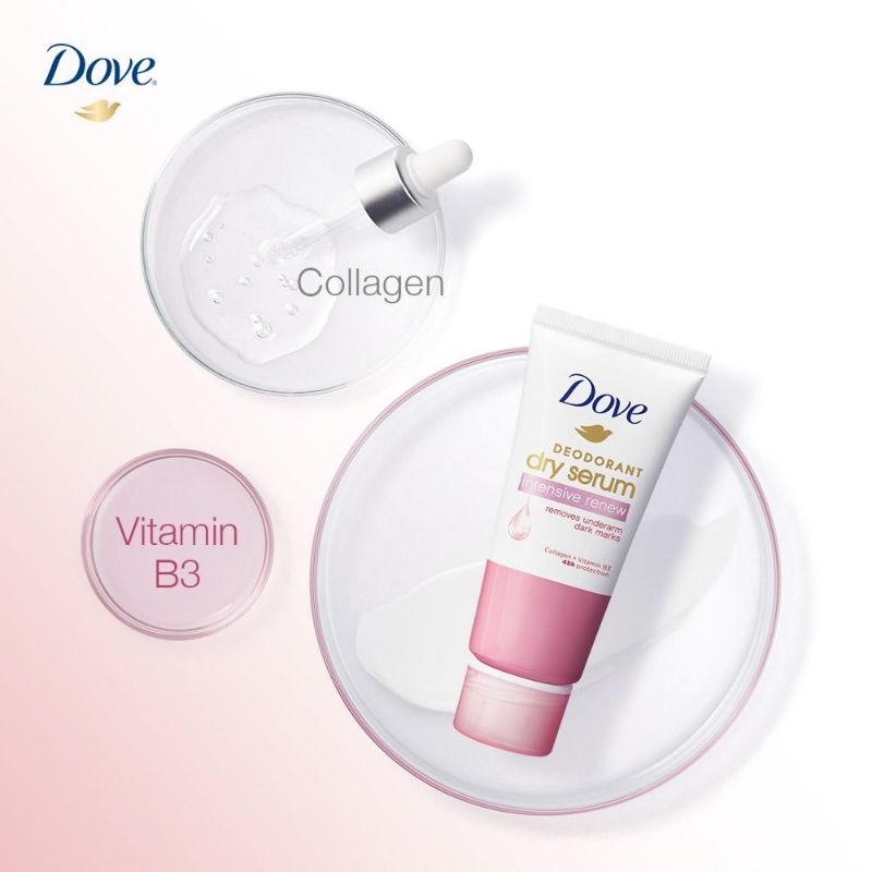 Kem khử mùi Dove tinh chất serum dưỡng da sáng mịn 50ml