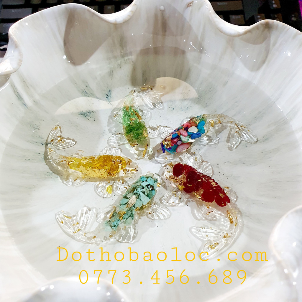 Cá koi phong thủy thả bát minh đường tụ thủy