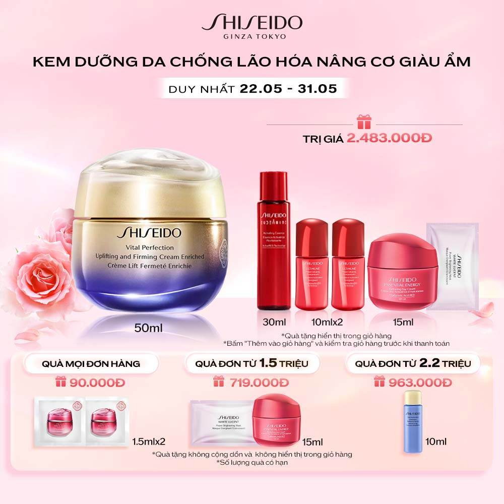 Kem dưỡng da Vital-Perfection Uplifting and Firming Cream Enriched 50ml