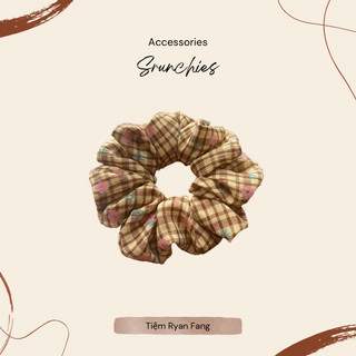 Dây buộc tóc Scrunchies Handmade