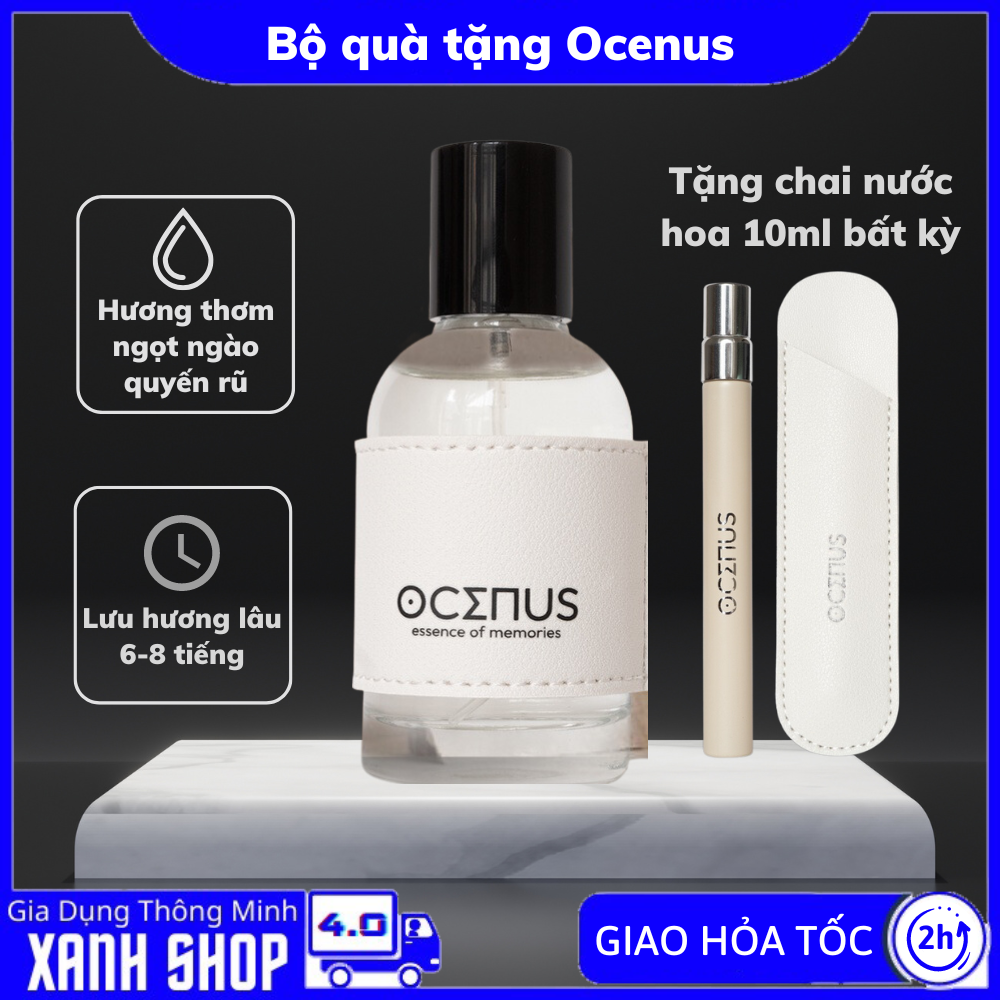 Bộ quà tặng nước hoa nữ cao cấp Ocenus hương Good Girl & So Hottie 50ml, Ngọt Ngào, Quyến Rũ, Thơm Lâu 6-8 tiếng