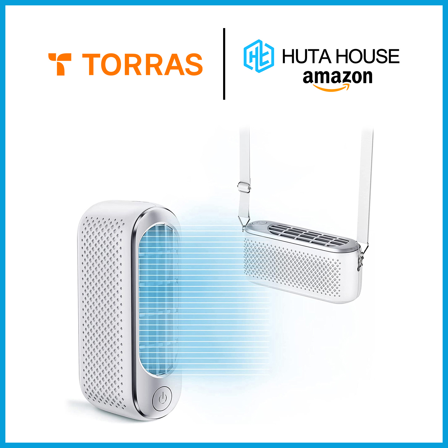 Torras Quạt mini cầm tay,(hàng có sẵn), quạt sạc điện cầm tay, quạt cầm tay tích điện, 3000mAh, quạt sạc usb, đa năng