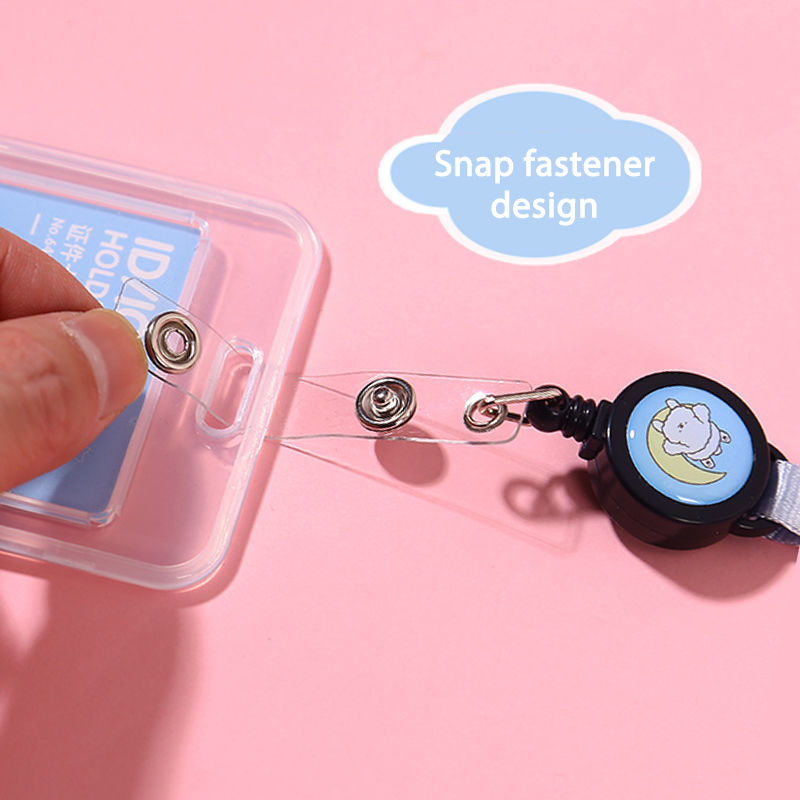 💜Móc khoá thẻ - thẻ treo móc khóa, thẻ giữ vé xe dây co rút quẹt thẻ từ tiện lợi