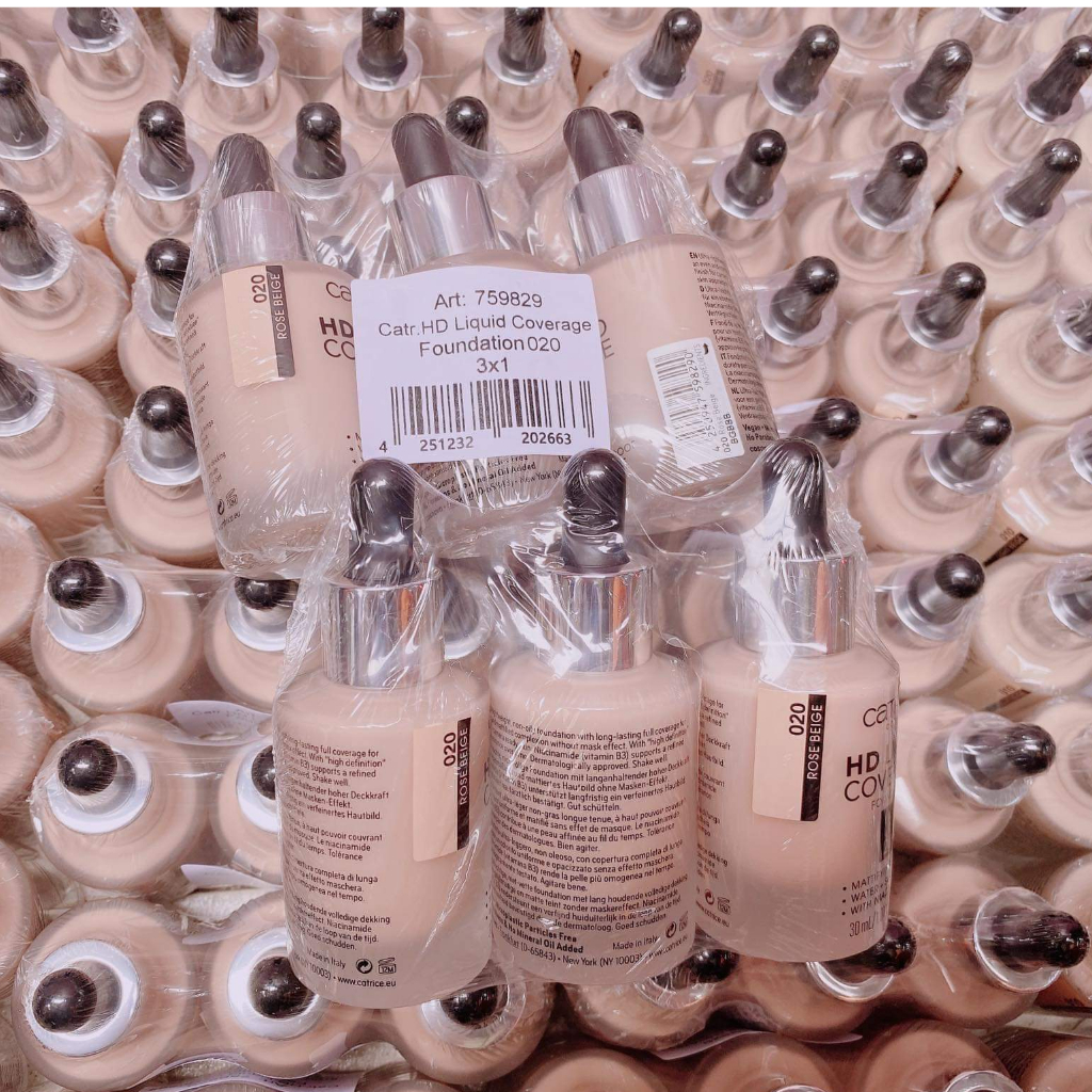 KEM NỀN CATRICE HD LIQUID COVERAGE 24H