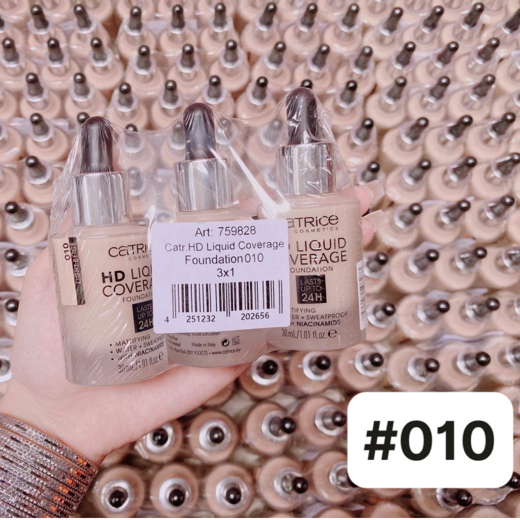 KEM NỀN CATRICE HD LIQUID COVERAGE 24H