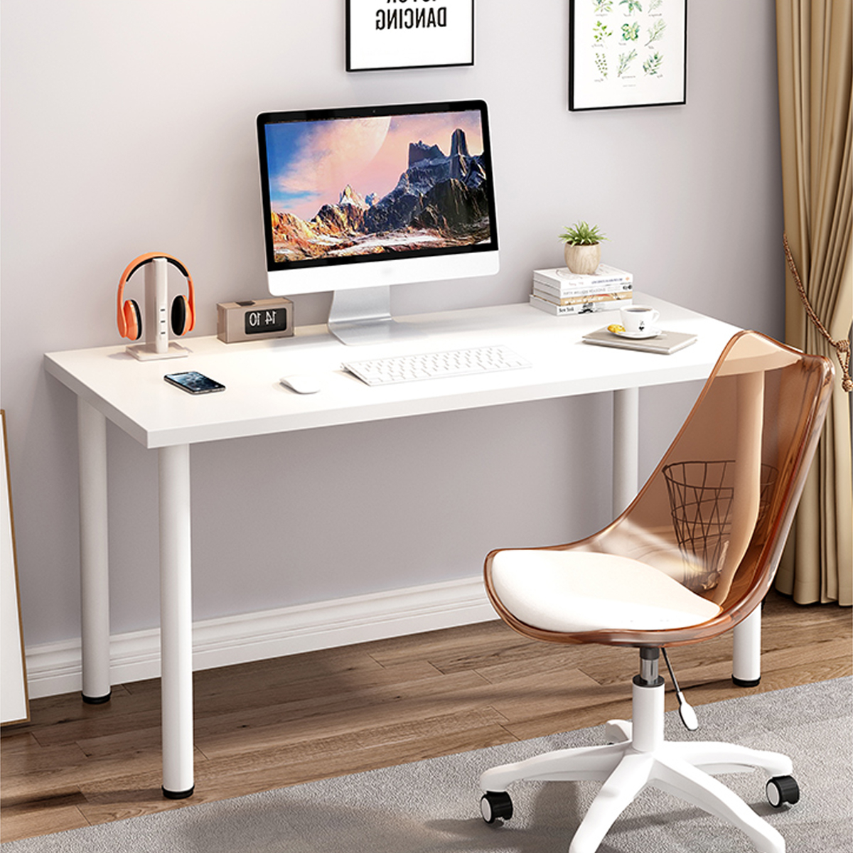 Bàn làm việc tại nhàHOLI SMART FURNITURE  gỗ dày 15ly chân to chắc chắn