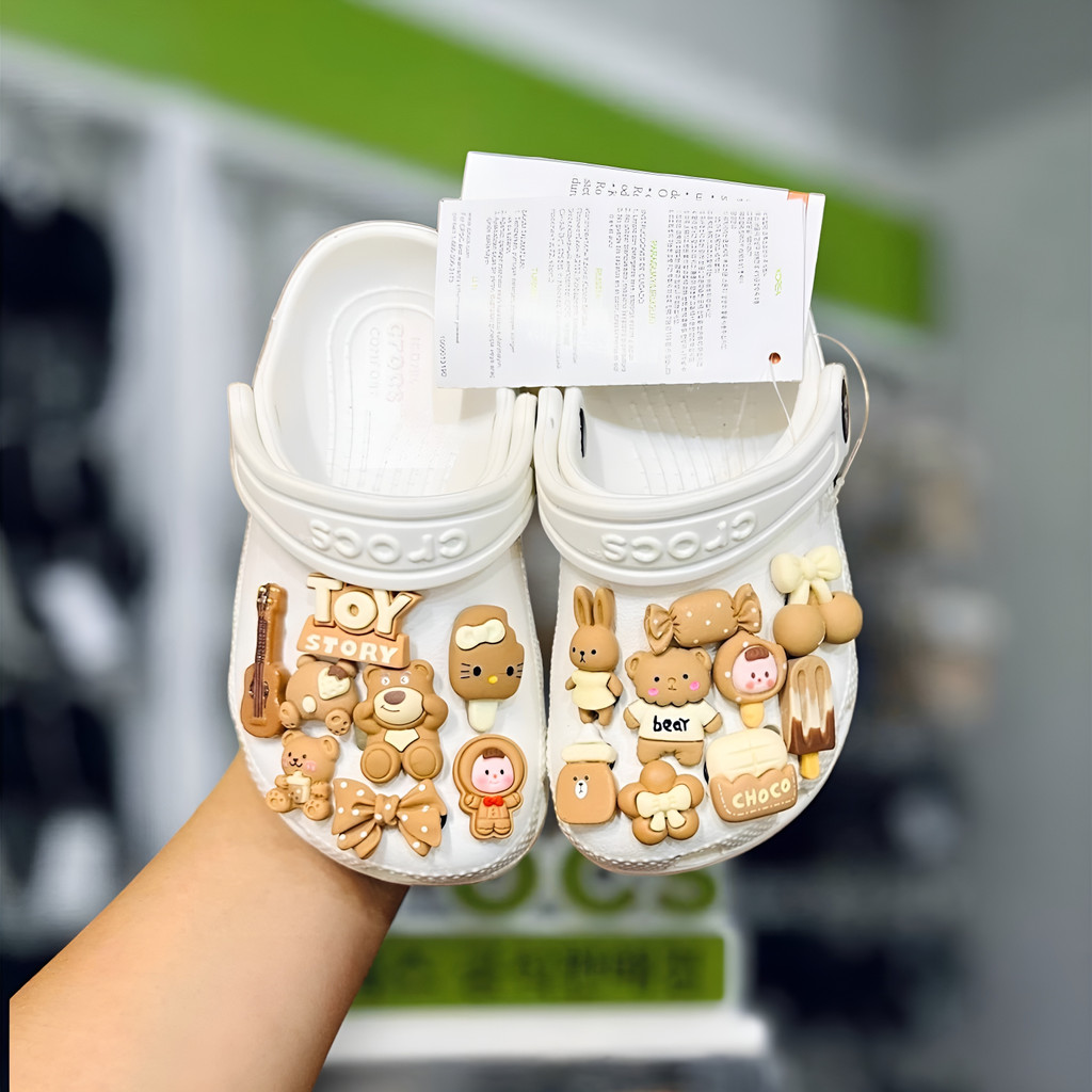 Dép sục Classic Clog cho bé [Tặng 14 Sticker]
