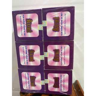 6 hủ kem Rubi trắng da mặt