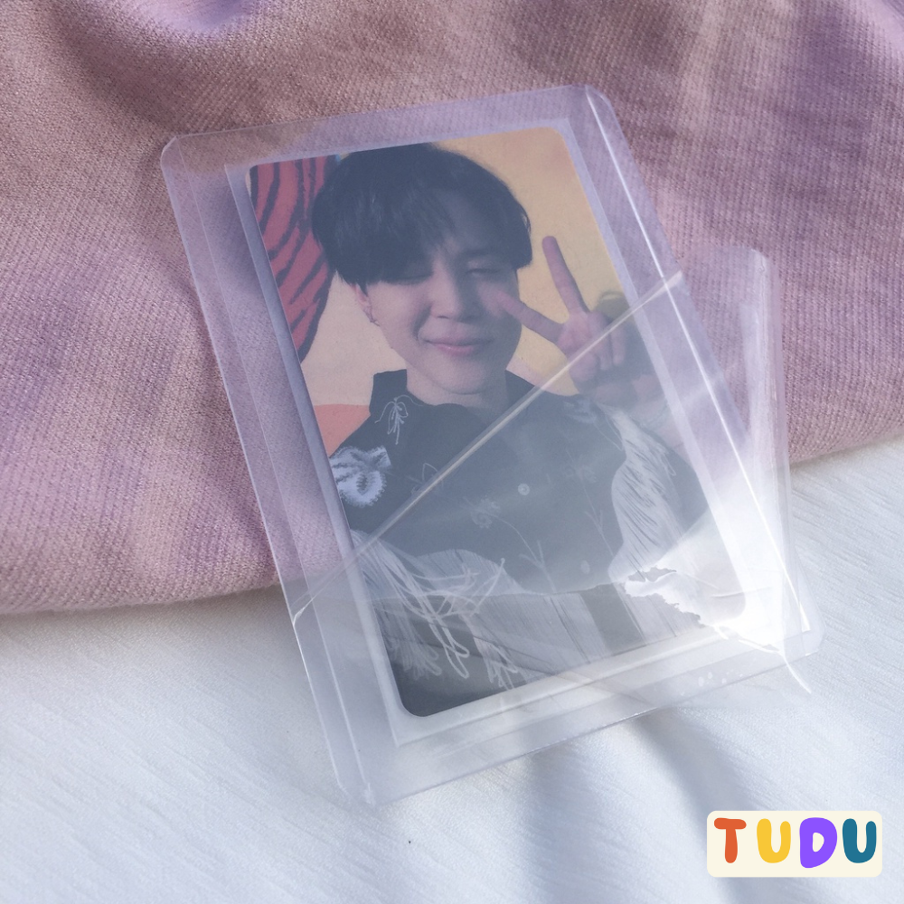 Toploader tấm đựng thẻ Anime, đựng thẻ thần tượng Kpop BTS Blackpink mới giữ nguyên Seal