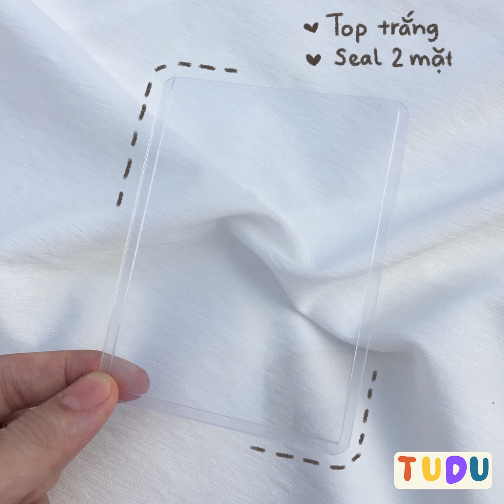 Toploader tấm đựng thẻ Anime, đựng thẻ thần tượng Kpop BTS Blackpink mới giữ nguyên Seal