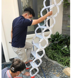 Thang Xếp Thông Minh - Thang Gác Tường