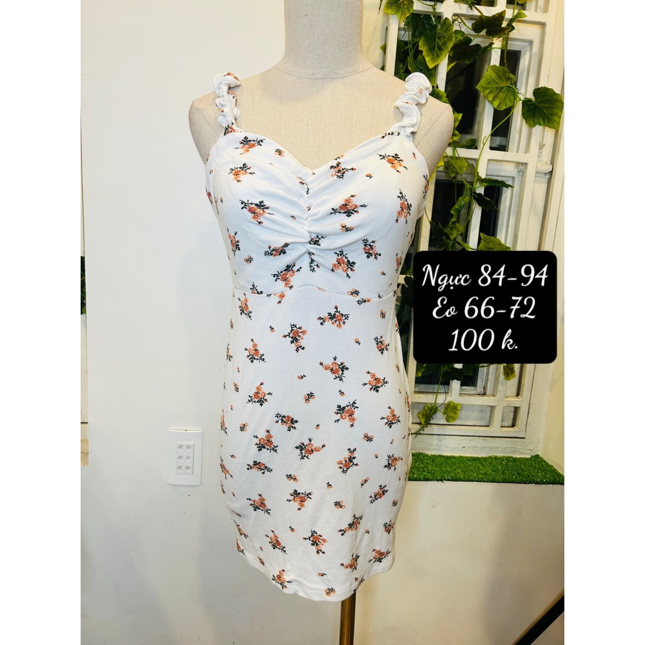 Đầm 2 dây tuyển sexy, đi tiệc, babydoll, vintage, thanh lý, 2hand 95-100% - Hình shop chụp