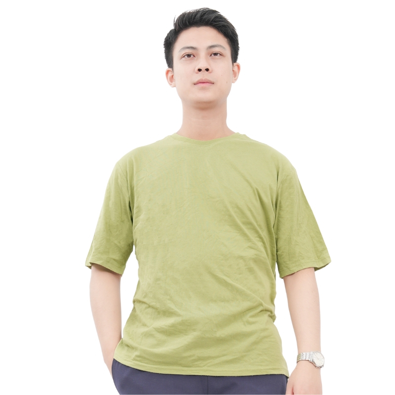 Áo phông nam xuất dư chất cotton tự nhiên Organic, mềm mịn mát mẻ, thun tay ngắn nhiều màu form oversize Âu Mỹ