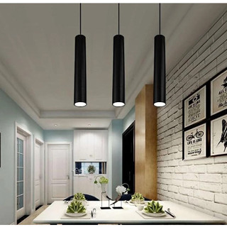 Đèn thả ống bơ ,đèn thả hình trụ, đèn thả hiện đại, đèn thả led quần bar HL1030-60x300, đèn thả dài trụ 30cm