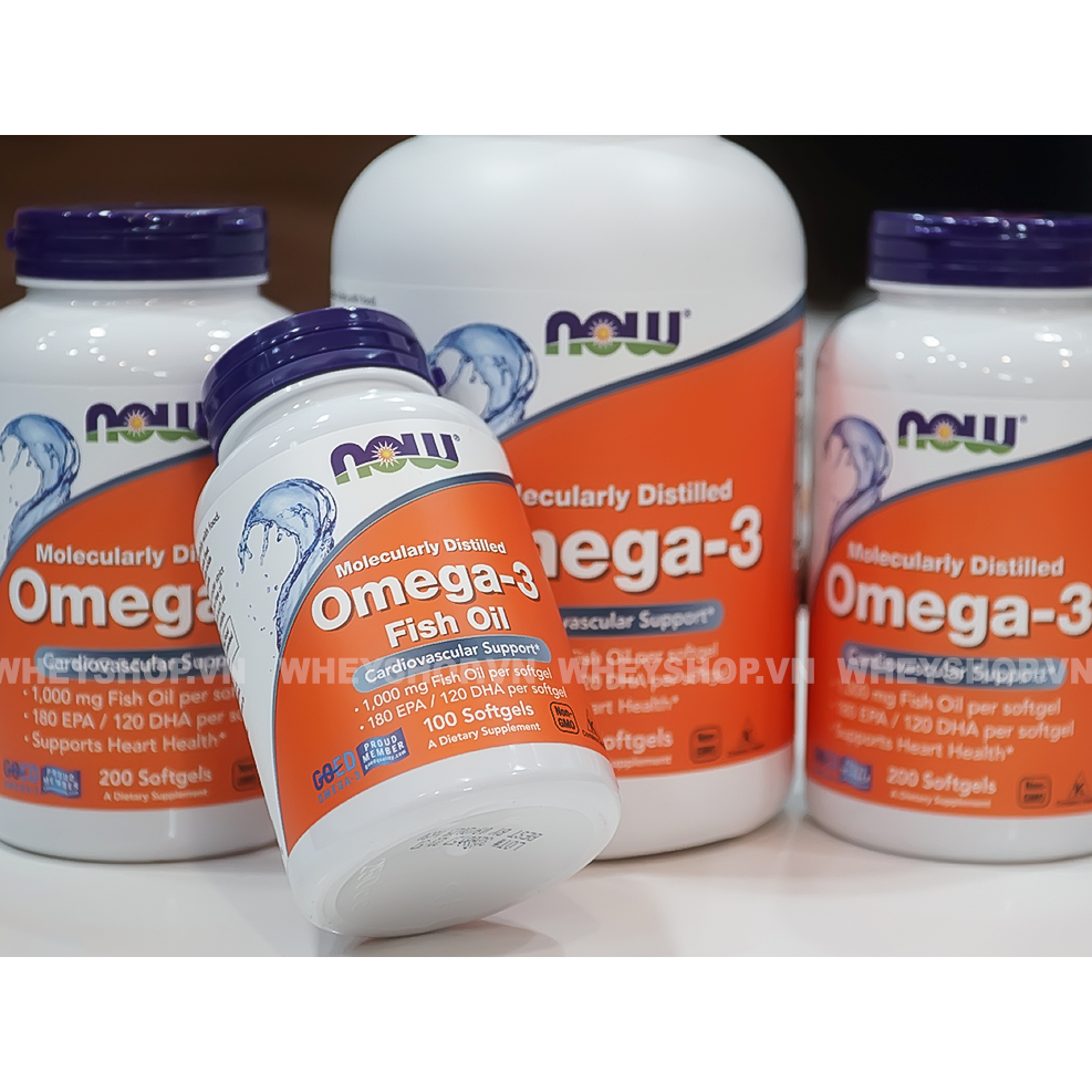 Viên uống Now Omega-3 1000mg