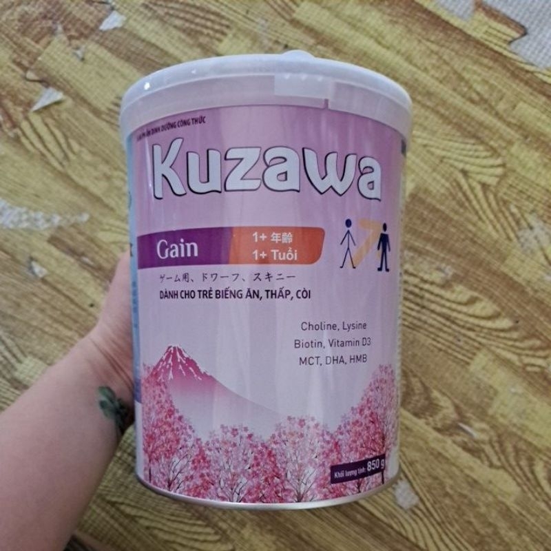 Sữa Kuzawa Gain lon 850g date 2026