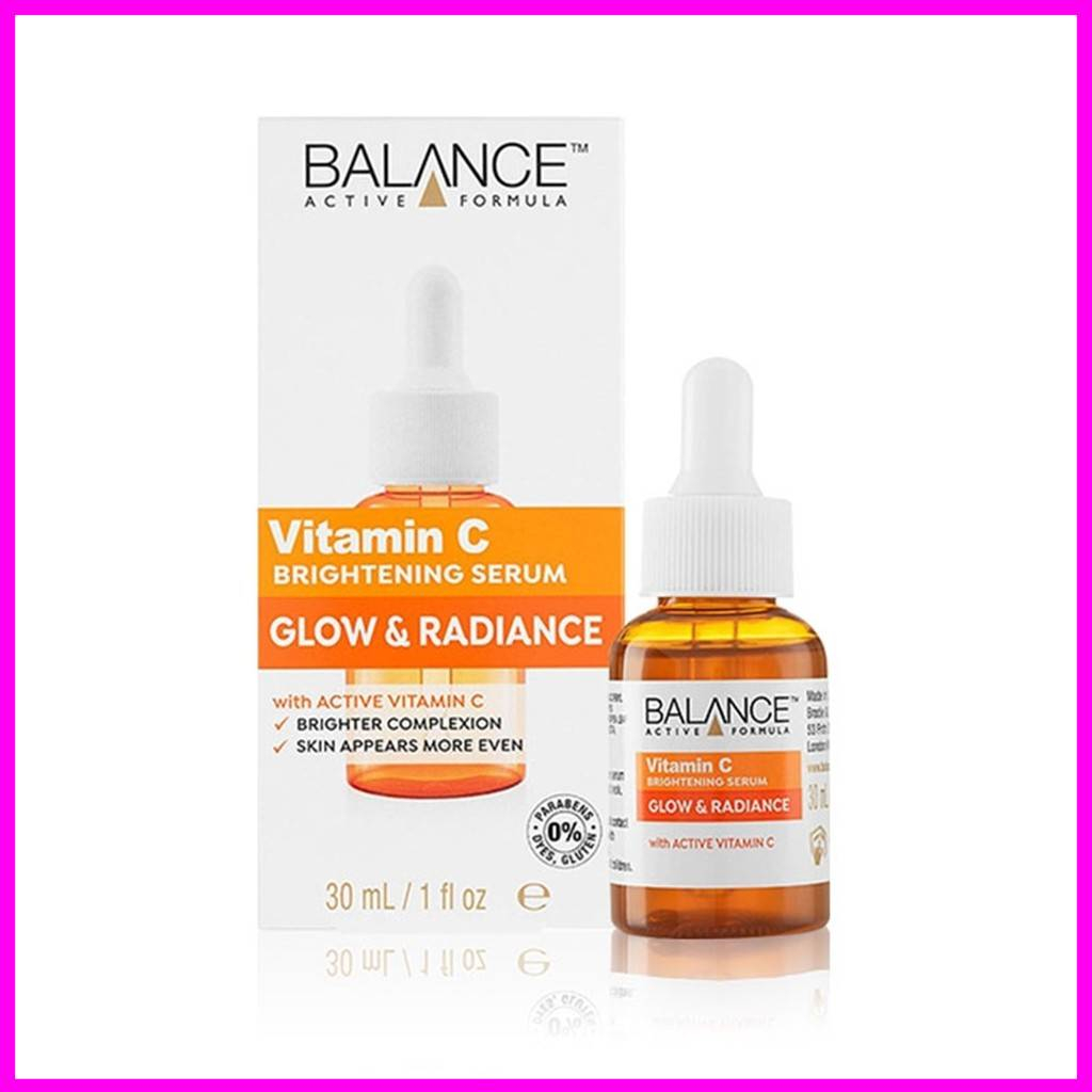 Serum Trắng Da Balance Active Formula Vitamin C Brightening 30ml Hỗ Trợ Mờ Thâm trong 7 ngày Chính Hãng