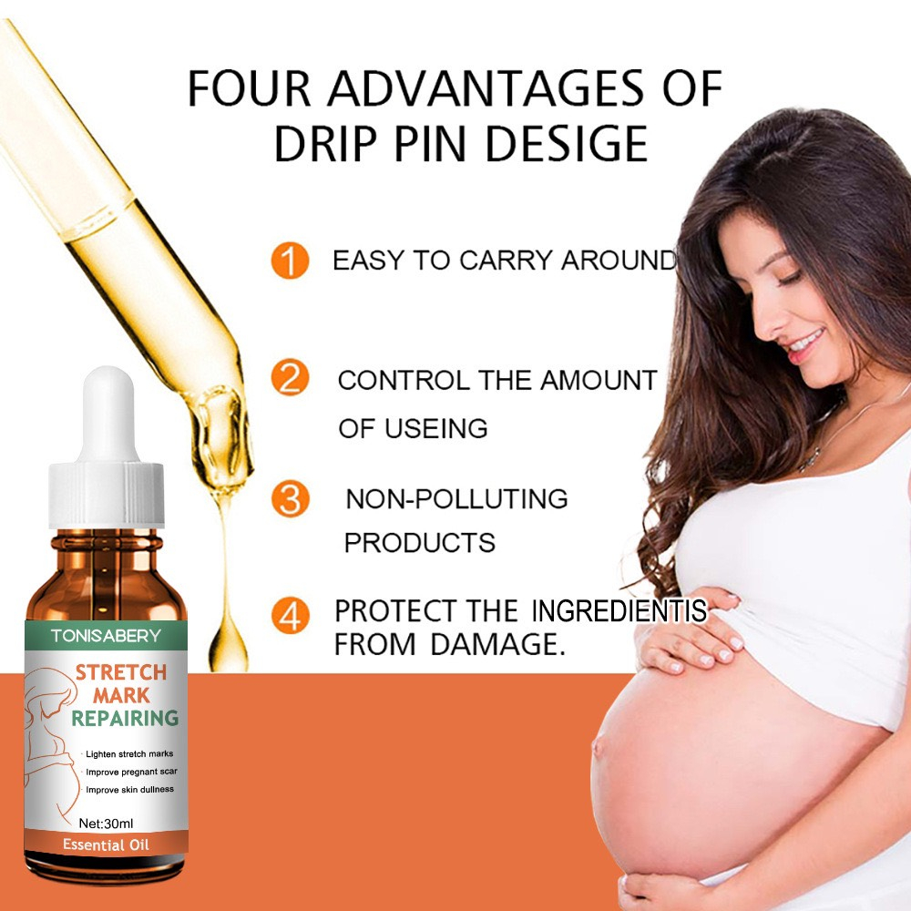 Tinh dầu chống rạn da bà bầu hết rạn da mờ sẹo hết thâm da trong quá trình mang thai và sau sinh