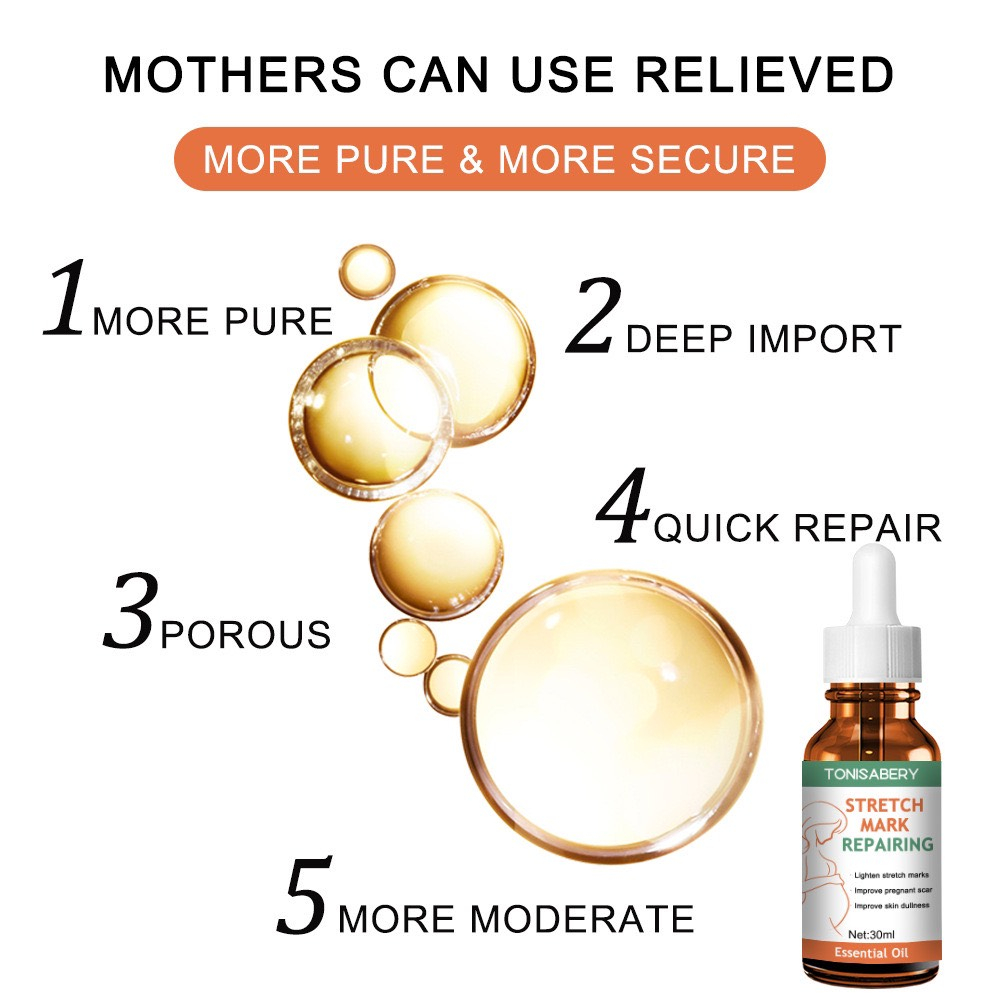 Tinh dầu chống rạn da bà bầu hết rạn da mờ sẹo hết thâm da trong quá trình mang thai và sau sinh
