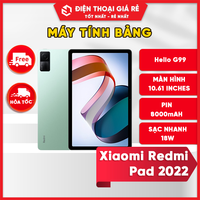Máy tính bảng Xiaomi Redmi Pad 2022  - Điện Thoại Giá Rẻ Hà Nội