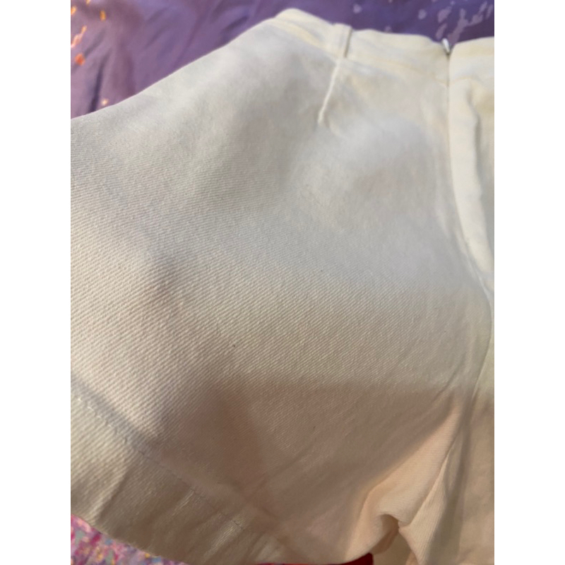 Quần short giả váy cạp cao new jean co giãn