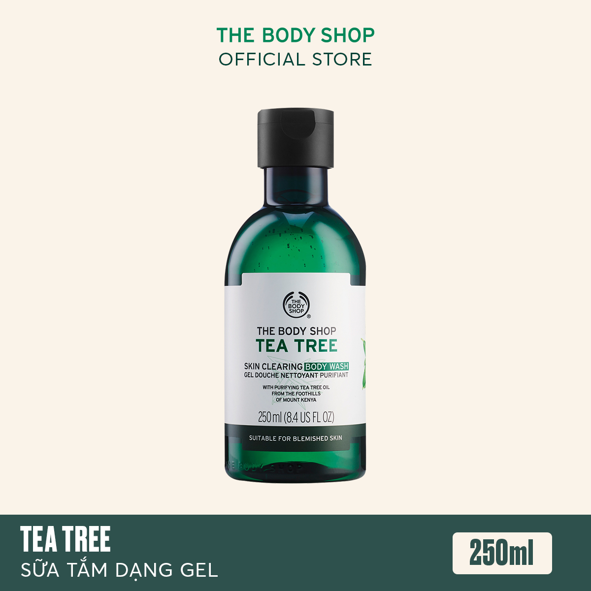 Sữa Tắm The Body Shop Tea Tree Body Wash 250Ml | Shopee Việt Nam