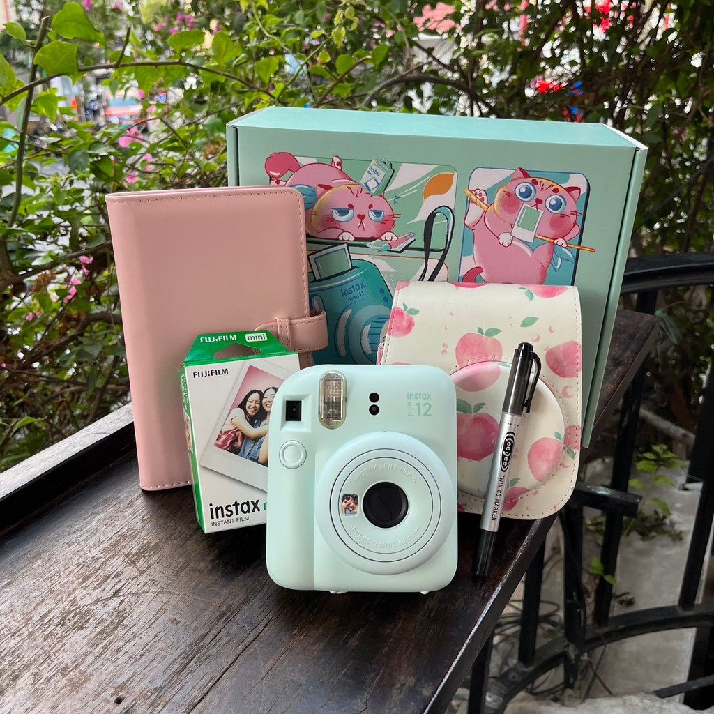 Instax Mini 12 - Mini 11 - Máy ảnh lấy ngay Fujifilm Chính hãng BH 1 năm - Tặng kèm 10 film | BigBuy360 - bigbuy360.vn