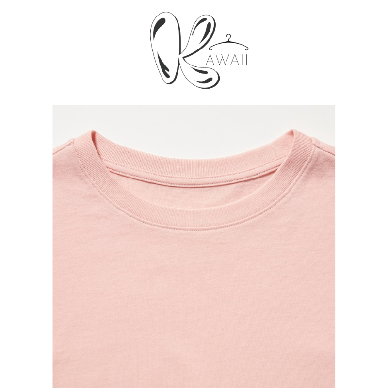 - Áo thun cổ tròn, 100% cotton, kids - Mã 451939 & 444782