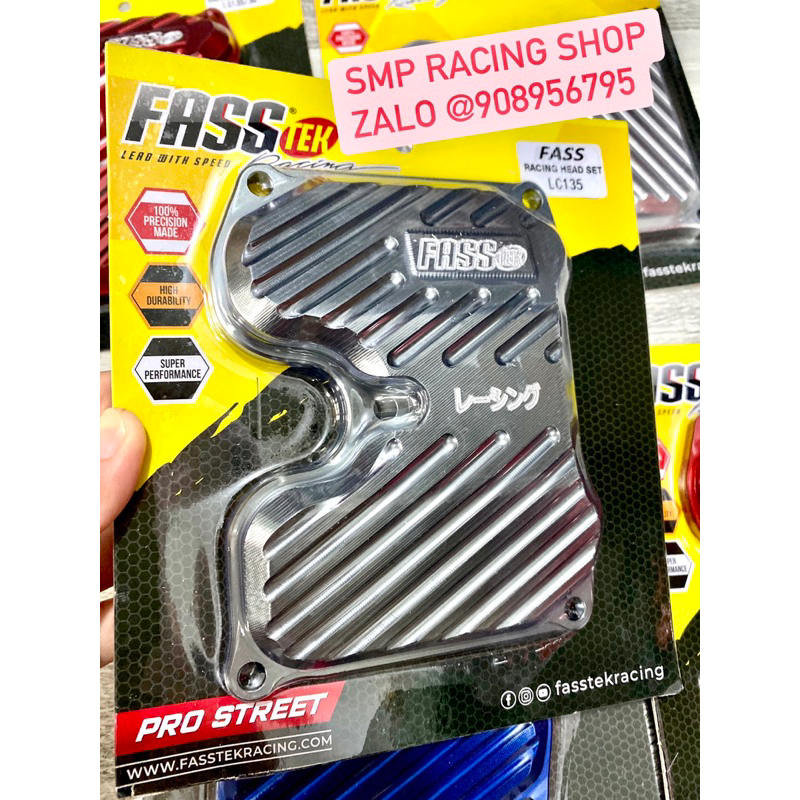 NẮP ĐẦU BÒ CNC FASSTEK RACING CHO EXCITER