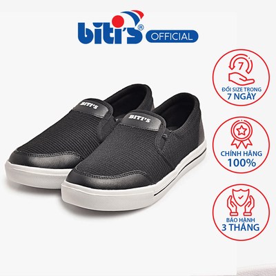 Giày Thể Thao Nam Biti's DSM074500DEN (Đen)