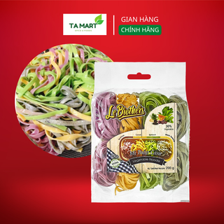 [Date T7/2023] Mì rau củ thập cẩm Le Brother - Duy Anh Foods Vegetable Noodle- an toàn cho bé ăn dặm, giảm cân KETO