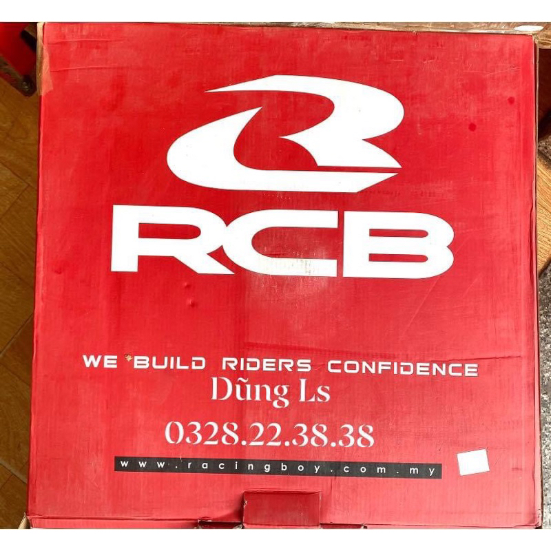 Mâm RACINGBOY RCB 140 x 17 cho Honda Nova Tena, beat, dash, Ls 125 màu trắng Thái lan