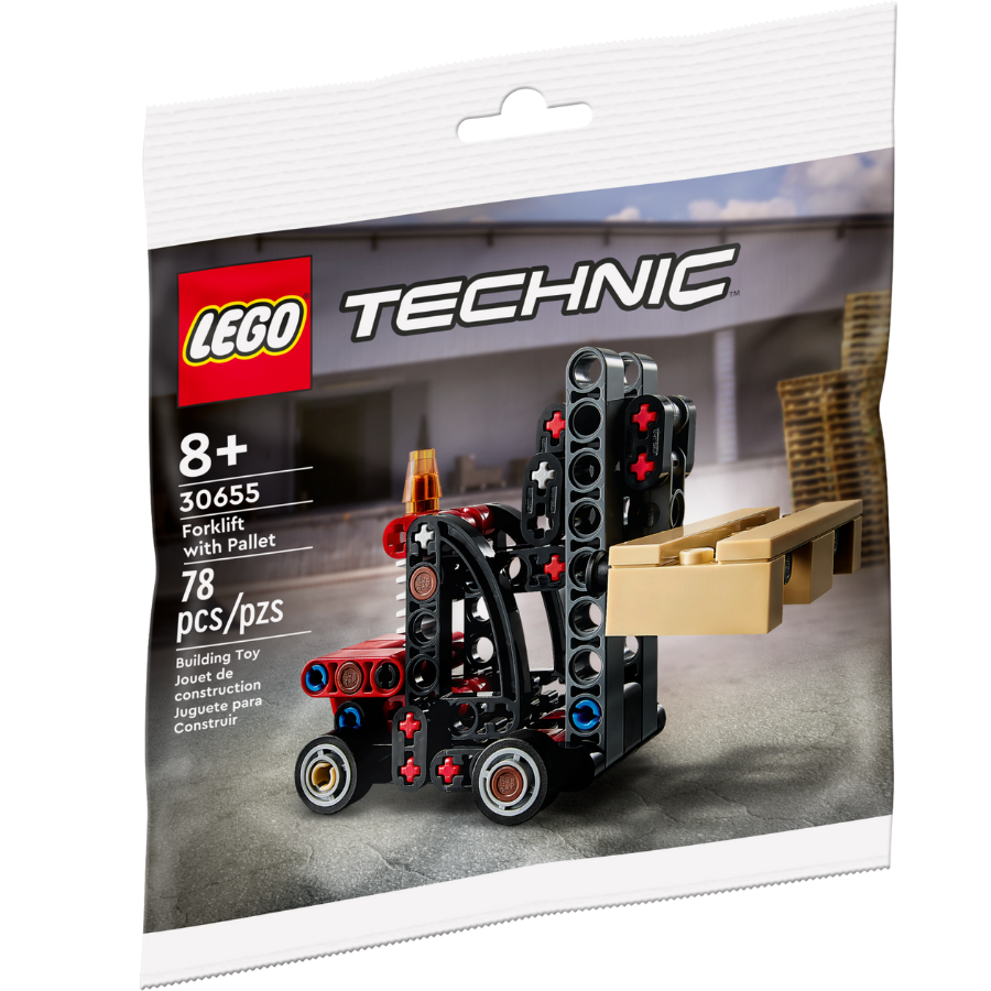 Lego 30655 Xe nâng Pallet Polybag 78 chi tiết