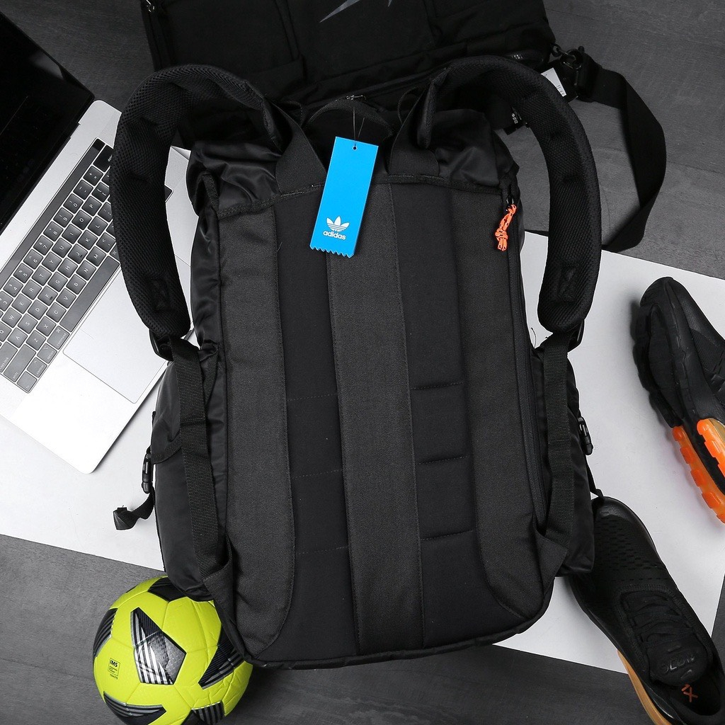 Balo Du Lịch Cỡ Lớn Balo Phượt Chống Nước Bảo Hành Trọn Đời Khóa Kéo Đường May Balo Adidas Originals Urban Utility Bla#b
