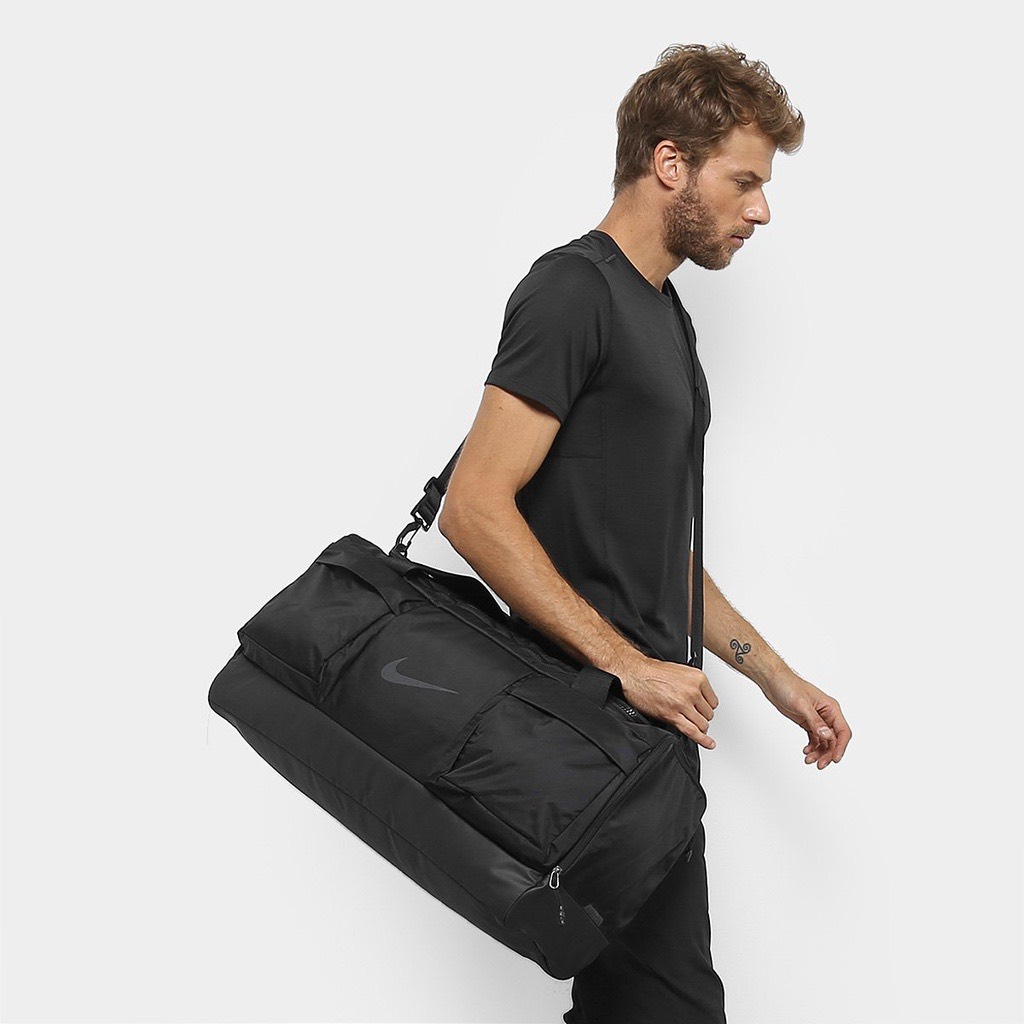 Niike Vapor Power Duffel Bag VNXK với thể tích lớn 53L và nhiều ngăn đa dụng, chất Polyester dệt dày dặn - AMV