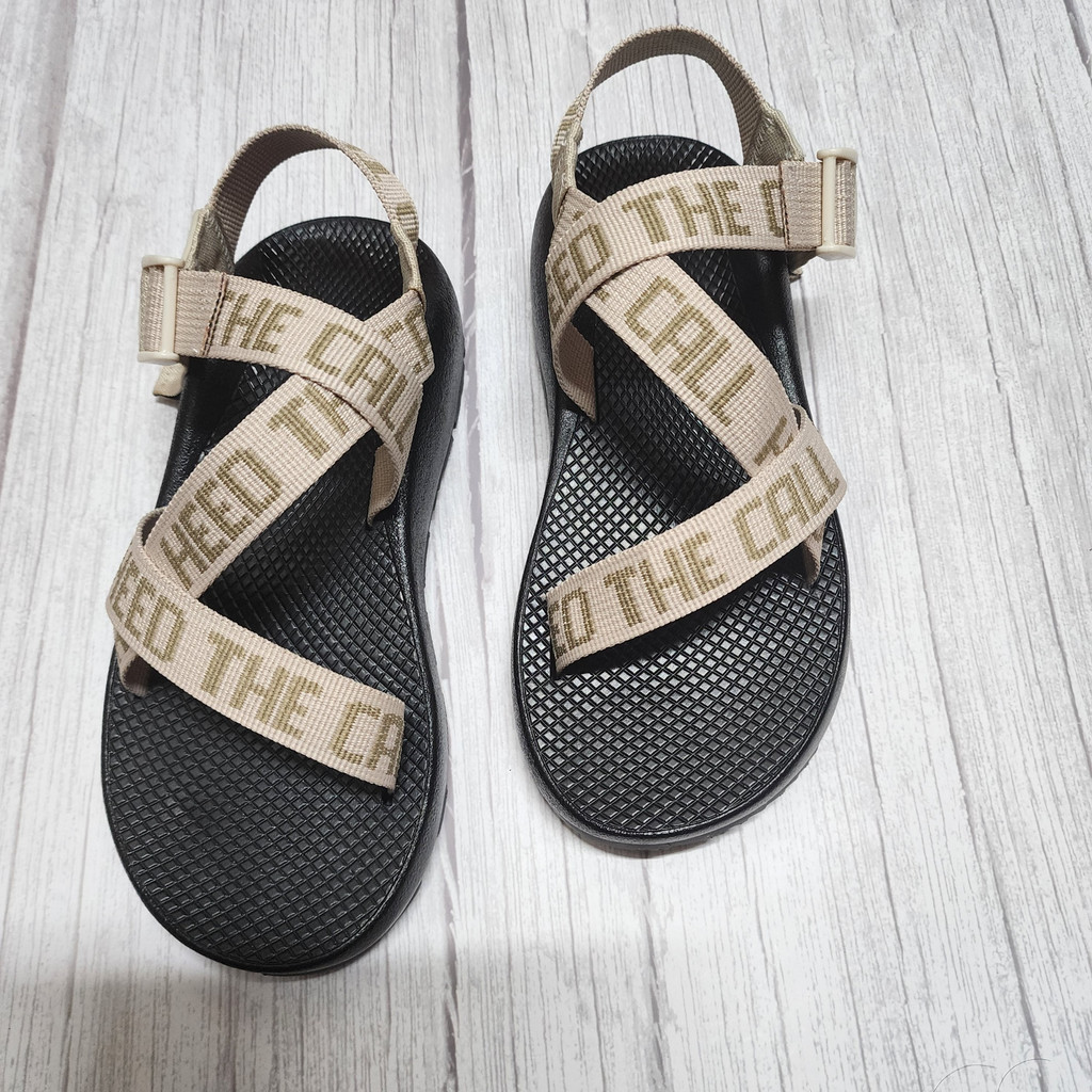 Dép nữ, nam Sandal Chaco Đế Cao 4 màu Đen Trắng Size 35-43