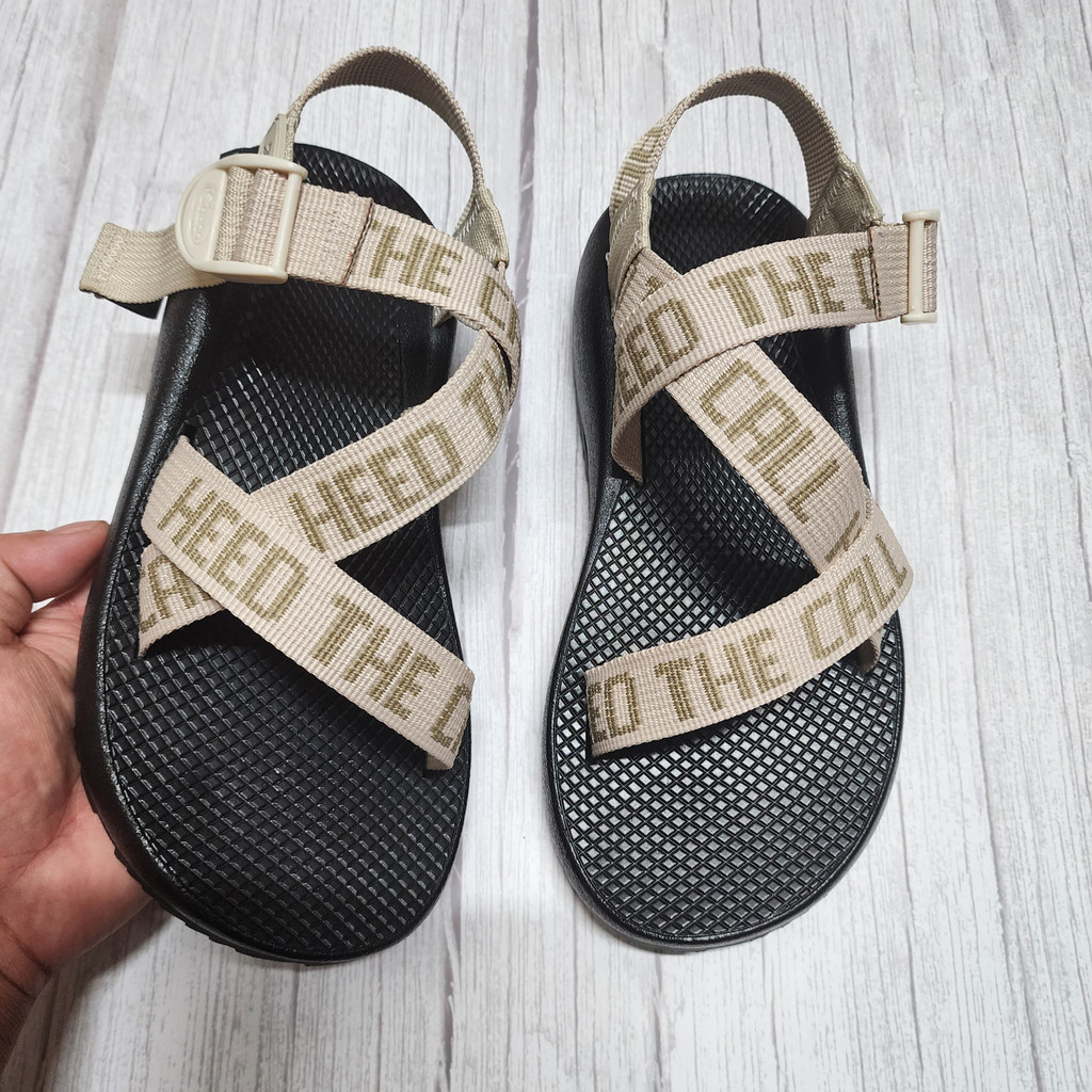 Dép nữ, nam Sandal Chaco Đế Cao 4 màu Đen Trắng Size 35-43