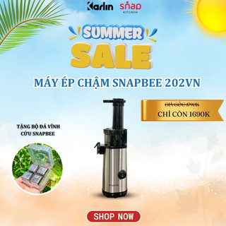 Máy ép chậm snapbee 202vn 🌈tặng: bộ 4 đá vĩnh cửu + sách công thức ép