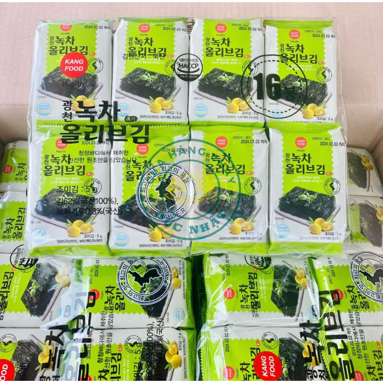 Rong Ăn Liền 16 Lốc hàn Quốc-- Kang Food